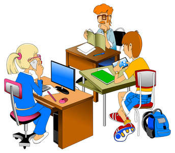 小學生與電子產品的奇幻世界